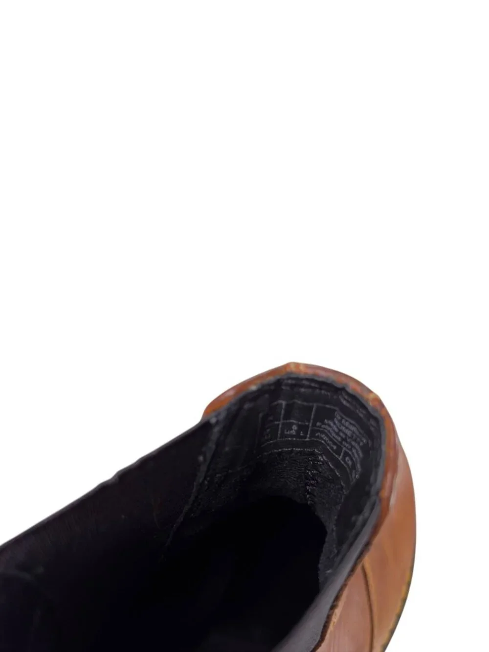 Dr. Martens Rometty Chelsea Platform Boots Womens Size 6 Crazy Horse Brown